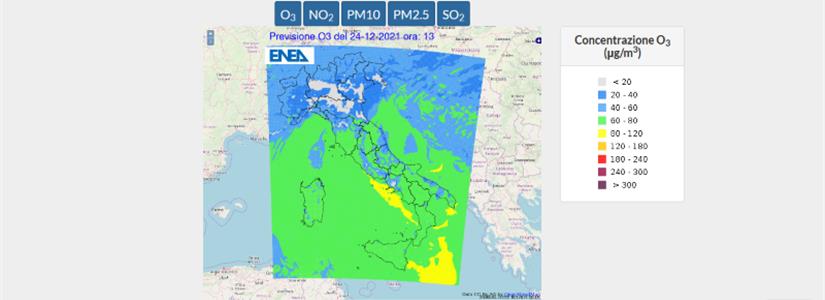 Ambiente: al via la piattaforma online ENEA sulla qualità dell’aria in Italia 