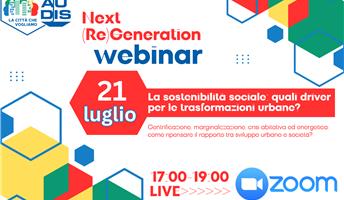 La sostenibilità sociale: quali driver per le trasformazioni urbane?