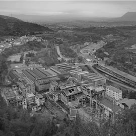 L'ex Elettrochimico di Papigno - Vista dello stabilimento