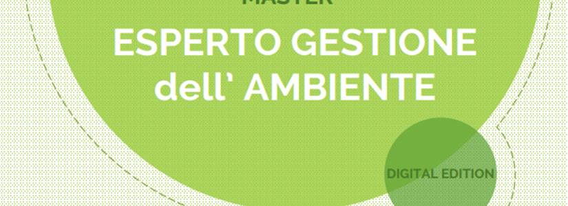 Master “Esperto Gestione dell’Ambiente” promosso da Camera Forense Ambientale