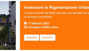 Convegno online “Innescare la Rigenerazione Urbana”