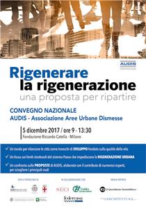 Rigenerare la rigenerazione: una proposta per ripartire