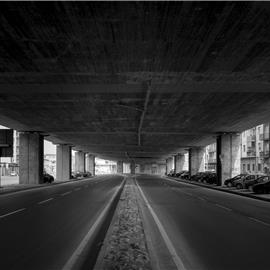 La sopraelevata in corso Trieste-corso Roma, al confine tra Torino e Moncalieri