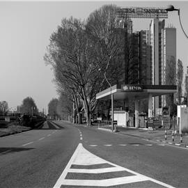 Corso Giulio Cesare, l’ingresso verso Torino