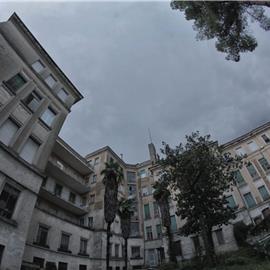 Ospedale in abbandono in Abruzzo, foto di Alessandro Tesei