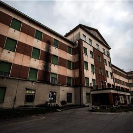 Ospedale in abbandono in Friuli, foto di David Calloni
