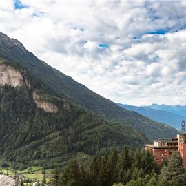 Ospedale in abbandono a Sondalo, foto di Lorenzo Rosa