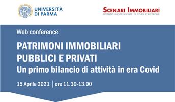 Web conference Patrimoni immobiliari pubblici e privati. Un primo bilancio di attività in era Covid