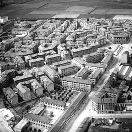 Quartiere Mazzini, veduta aerea (1925-1928)