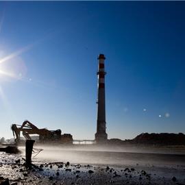 Demolizione zuccherificio SFIR - Pontelagoscuro (FE) - 2010 - Ph. Damiano Fiorentini