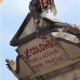 Demolizione acciaieria Colombo - Lambrate (MI) - 2008 - Ph. Luigi Aprile